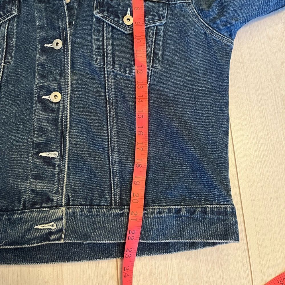 Vintage 90s Jerry Leigh Mickey Unlimited Disney Jean Jacket - Picture 12 of 13
